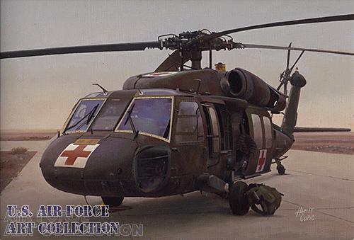 Black Hawk Medevac Tallil AB, OIF '03